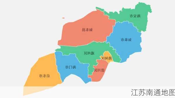 江苏南通地图