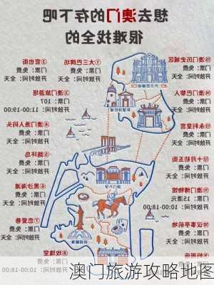 澳门旅游攻略地图