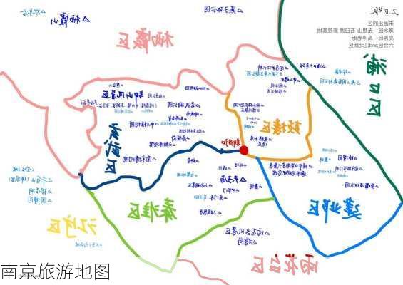 南京旅游地图