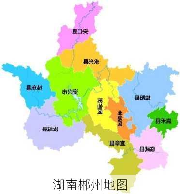 湖南郴州地图