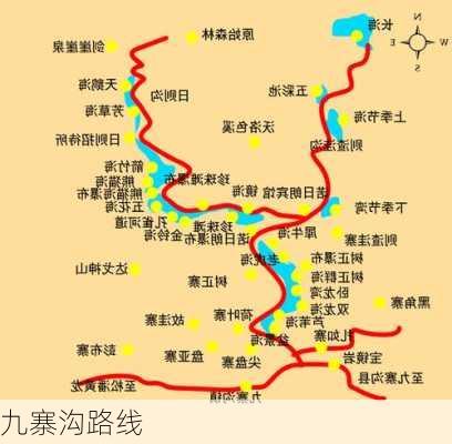 九寨沟路线