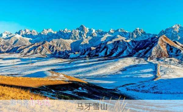 马牙雪山