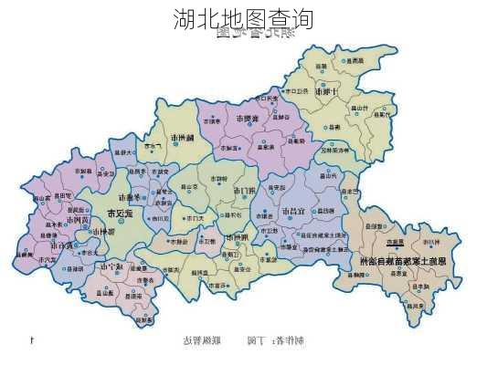 湖北地图查询