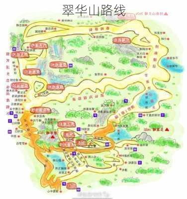 翠华山路线