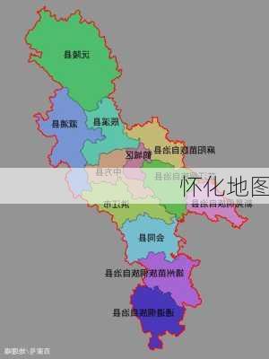 怀化地图